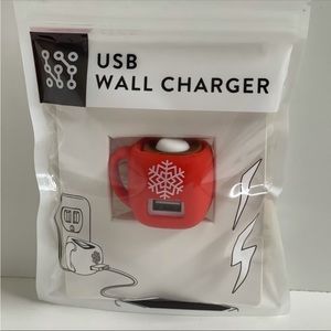 Target USB Wall Charger, Holiday, Hot Chocolate Cocoa  RARE NWT